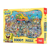 Under The Sea | SpongeBob | TOI | 1000 Pieces | Jigsaw Puzzle - Puzzles +
