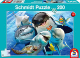 Underwater Friends - Howard Robinson | Schmidt | 200 Pieces | Jigsaw Puzzle - Puzzles +
