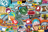 USA! - Road Trip | Micro Puzzles | 150 Pieces | Micro Jigsaw Puzzle - Puzzles +