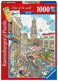 Utrecht - Fleroux Cities | Ravensburger | 1000 Pieces | Jigsaw Puzzle - Puzzles +