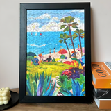 Vacation | Botop Blackcard | 300 Pieces | Jigsaw Puzzle - Puzzles +