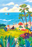 Vacation | Botop Blackcard | 300 Pieces | Jigsaw Puzzle - Puzzles +