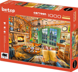 Vacation Home | Botop Blackcard | 1000 Pieces | Jigsaw Puzzle - Puzzles +