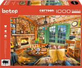 Vacation Home | Botop Blackcard | 1000 Pieces | Jigsaw Puzzle - Puzzles +