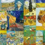 Van Gogh 38 in 1 | Botop | 160 Pieces | Mini Jigsaw Puzzle - Puzzles +