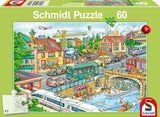 Vehicles And Traffic | Schmidt | 60 Pieces | Jigsaw Puzzle - Puzzles +