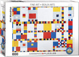 Victory Boogie Woogie - Pieter Mondrian | Fine Art Collection| Eurographics | 1000 Pieces | Jigsaw Puzzle - Puzzles +
