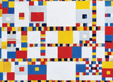 Victory Boogie Woogie - Pieter Mondrian | Fine Art Collection| Eurographics | 1000 Pieces | Jigsaw Puzzle - Puzzles +