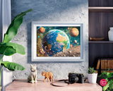 View From The Moon | CherryPazzi | 500 Pieces | Jigsaw Puzzle - Puzzles +