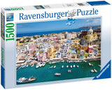 View of Procida | Ravensburger | 1500 Pieces | Jigsaw Puzzle - Puzzles +