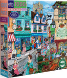Village by Sea - Miranda Sofroniou | Eeboo | 1000 Pieces | Jigsaw Puzzle - Puzzles +