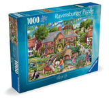 Village life | Ravensburger | 1000 Pieces | Jigsaw Puzzle - Puzzles +