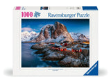 Village Of Lofoten | Ravensburger | 1000 Pieces | Jigsaw Puzzle - Puzzles +
