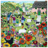 Village Orchard - Vanessa Bowman | Eeboo | 1000 Pieces | Jigsaw Puzzle - Puzzles +
