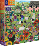Village Orchard - Vanessa Bowman | Eeboo | 1000 Pieces | Jigsaw Puzzle - Puzzles +