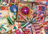 Vintage Dressmaking - Aimee Stewart | Ravensburger | 1000 Pieces | Jigsaw Puzzle - Puzzles +