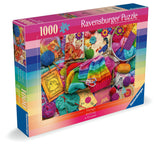 Vintage Knitting And Crochet - Aimee Stewart | Ravensburger | 1000 Pieces | Jigsaw Puzzle - Puzzles +