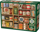 Vintage Tins | Cobble Hill | 1000 Pieces | Jigsaw Puzzle - Puzzles +