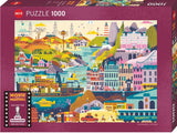 Wes Anderson Films - Movie Masters | Heye | 1000 Pieces | Jigsaw Puzzle - Puzzles +