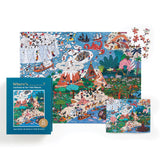 Where's ______? - Curious and Far Out Places | Galison | 500 Pieces | Jigsaw Puzzle Book - Puzzles +