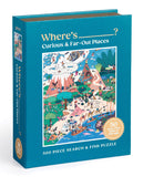 Where's ______? - Curious and Far Out Places | Galison | 500 Pieces | Jigsaw Puzzle Book - Puzzles +