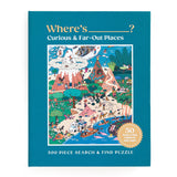 Where's ______? - Curious and Far Out Places | Galison | 500 Pieces | Jigsaw Puzzle Book - Puzzles +