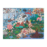 Where's ______? - Curious and Far Out Places | Galison | 500 Pieces | Jigsaw Puzzle Book - Puzzles +