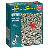 Where's Max? | Expert 3 | Jan van Haasteren | Jumbo | 500 Pieces | Jigsaw Puzzle - Puzzles +