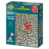 Where's Max? | Expert 3 | Jan van Haasteren | Jumbo | 500 Pieces | Jigsaw Puzzle - Puzzles +