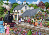 Whistle Stop Cottage | Ravensburger | 1000 Pieces | Jigsaw Puzzle - Puzzles +