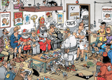 Who's Next? | Jan van Haasteren | Jumbo | 500 Pieces | Jigsaw Puzzle - Puzzles +
