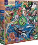 Wild World - Emma Lopes | Eeboo | 1000 Pieces | Jigsaw Puzzle - Puzzles +