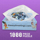 Willy Great Puzzle | Sleazy Greetings | 1000 Pieces | Jigsaw Puzzle - Puzzles +