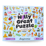 Willy Great Puzzle | Sleazy Greetings | 1000 Pieces | Jigsaw Puzzle - Puzzles +