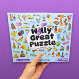 Willy Great Puzzle | Sleazy Greetings | 1000 Pieces | Jigsaw Puzzle - Puzzles +