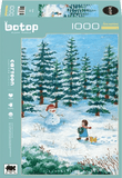 Winter | Botop Blackcard | 1000 Pieces | Jigsaw Puzzle - Puzzles +