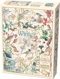 Winter - Country Diary | Edith Holden | Cobble Hill | 1000 Pieces | Jigsaw Puzzle - Puzzles +