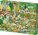 Winter Forest | Botop Fusion | 500 Piece Puzzle | Jigsaw Puzzle - Puzzles +