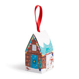 Winter Sledding Ornament | Galison | 130 Pieces | Jigsaw Puzzle - Puzzles +