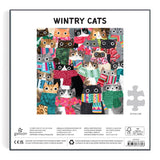 Wintry Cats - Angela Rozelaar | Galison | 500 Pieces | Jigsaw Puzzle - Puzzles +