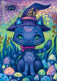 Witch Cat - Dreaming | Jeremiah Ketner | Heye | 1000 Pieces | Jigsaw Puzzle - Puzzles +