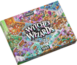Witches & Wizards | Vizzles - Series 8 | Great Games | 1000 Pieces | Jigsaw Puzzle - Puzzles +