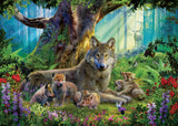 Wolves in the Forest | Ravensburger | 1000 Pieces | Jigsaw Puzzle - Puzzles +