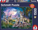 Wolves - Silvia Christoph | Schmidt | 1500 Pieces | Jigsaw Puzzle - Puzzles +