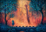 Woodland March - Inner Mystic | Andy Kehoe | Heye | 1000 Pieces | Jigsaw Puzzle - Puzzles +
