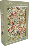 Woodland Wildlife | The Art File | Gibsons | 1000 Pieces | Jigsaw Puzzle - Puzzles +