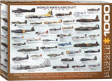 WWII Aircraft | Eurographics | 1000 Pieces | Jigsaw Puzzle - Puzzles +
