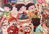 Year Of Snake | Botop Fusion | 1000 Pieces | Jigsaw Puzzle - Puzzles +