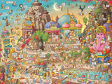 Yogaland - Marino Degano | Heye | 1500 Pieces | Jigsaw Puzzle - Puzzles +