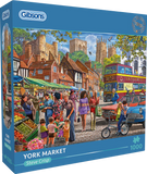 York Market - Steve Crisp | Gibsons | 1000 Pieces | Jigsaw Puzzle - Puzzles +